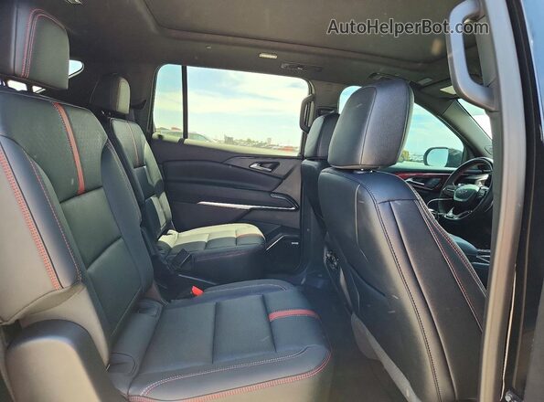1GNEVLRS4SJ289529 2025 CHEVROLET TRAVERSE Black Vista interior trasera