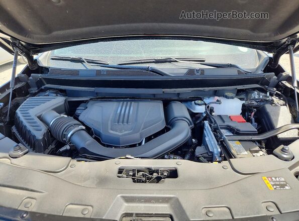 1GNEVLRS4SJ289529 2025 CHEVROLET TRAVERSE Black Vista del compartimento del motor