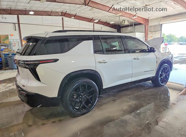 1GNEVLRSXSJ202300 2025 CHEVROLET TRAVERSE White Rear right