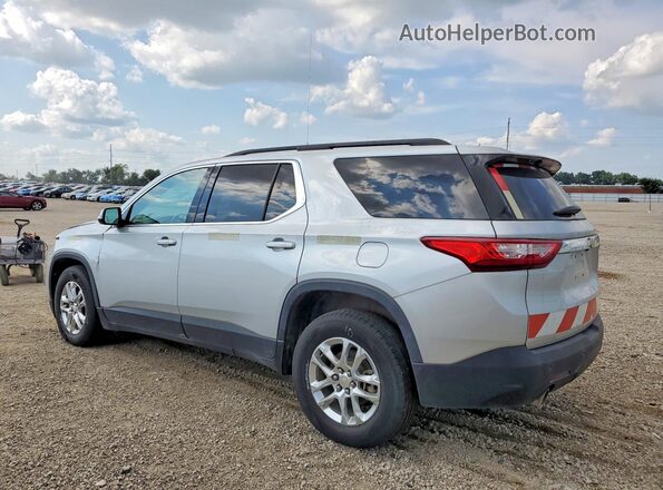 1GNEVMKW2KJ259979 2019 CHEVROLET TRAVERSE Silver Trasero izquierdo