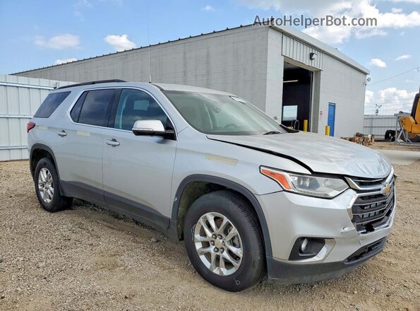 1GNEVMKW2KJ259979 2019 CHEVROLET TRAVERSE Silver Delantero derecho