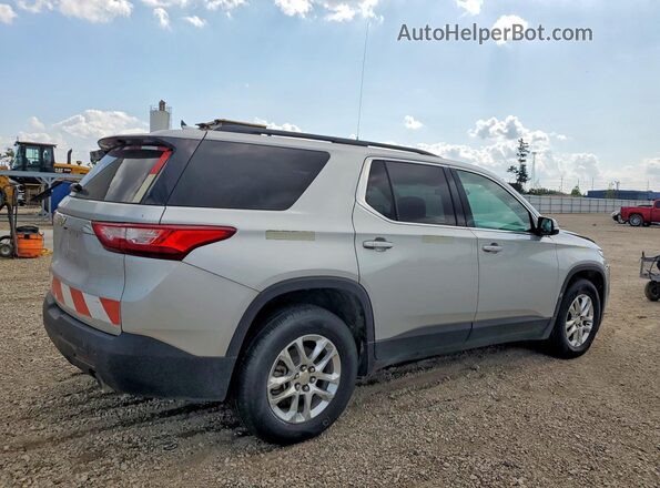 1GNEVMKW2KJ259979 2019 CHEVROLET TRAVERSE Silver Trasero derecho