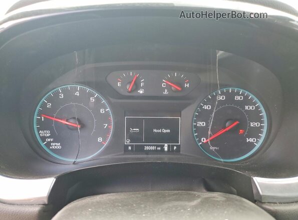 1GNEVMKW2KJ259979 2019 CHEVROLET TRAVERSE Silver Vista del cuadro de instrumentos