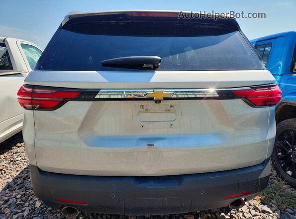 1GNEVMKW7NJ168548 2022 CHEVROLET TRAVERSE Silver Հետևի տեսք