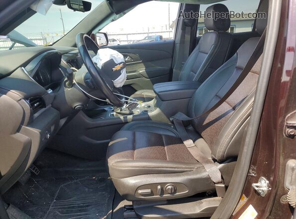 1GNEVNKW2NJ173940 2022 CHEVROLET TRAVERSE Burgundy Vista interior delantera