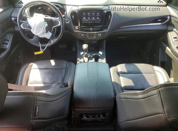 1GNEVNKW2NJ173940 2022 CHEVROLET TRAVERSE Burgundy Vista del salpicadero