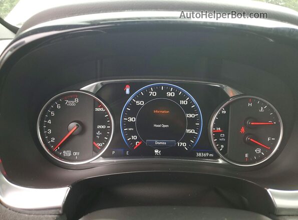 1GNEVNKW3PJ148029 2023 CHEVROLET TRAVERSE White Widok zestawu wskaźników