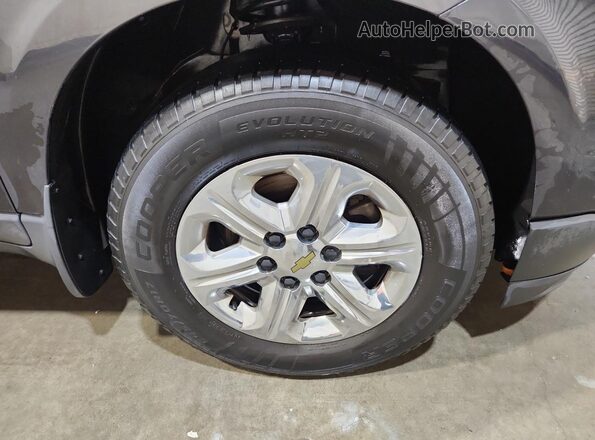 1GNKRFED0GJ201289 2016 CHEVROLET TRAVERSE Charcoal 