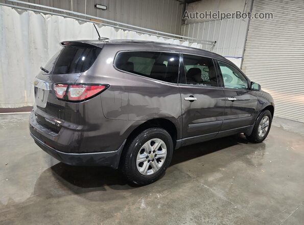 1GNKRFED0GJ201289 2016 CHEVROLET TRAVERSE Charcoal სალონის 360-გრადუსიანი ხედი