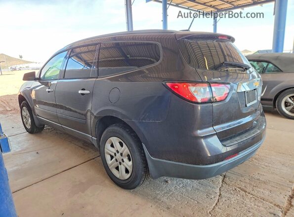 1GNKRFED1GJ260237 2016 CHEVROLET TRAVERSE Blue Հետևի ձախ