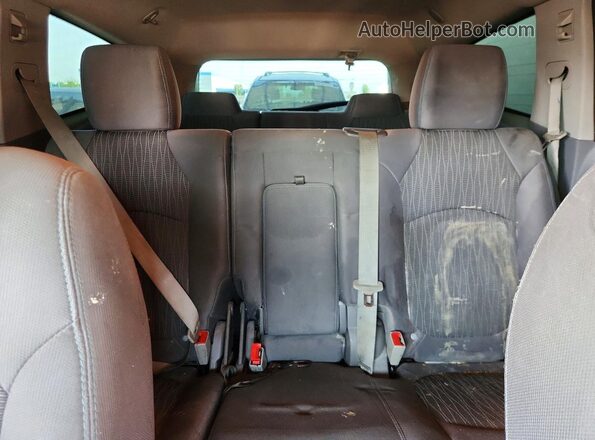 1GNKRFED1GJ260237 2016 CHEVROLET TRAVERSE Blue Հետևի նստատեղերի տեսք