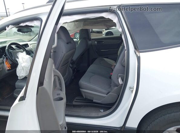 1GNKRFKD3HJ340466 2017 CHEVROLET TRAVERSE White Вид наклейки з VIN-кодом