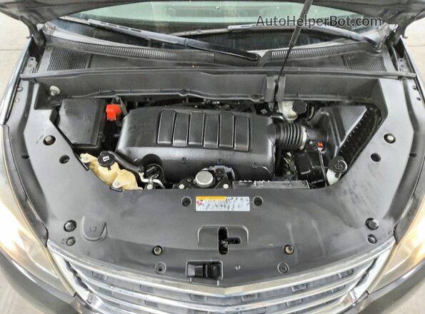 1GNKRGKD7GJ186137 2016 CHEVROLET TRAVERSE Угольный Вид подкапотного пространства