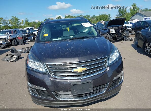 1GNKVGKD0GJ296815 2016 CHEVROLET TRAVERSE Black Widok zestawu wskaźników