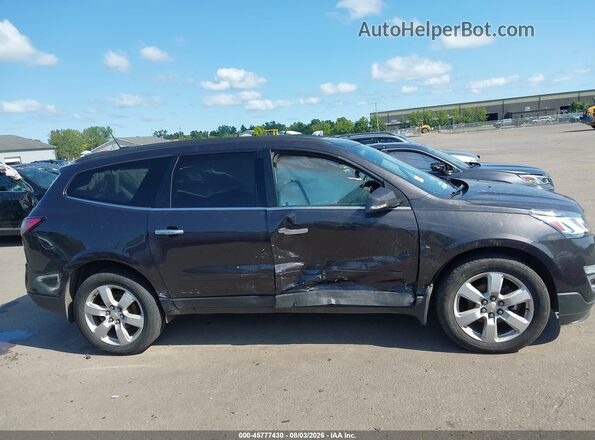 1GNKVGKD0GJ296815 2016 CHEVROLET TRAVERSE Black Widok wnętrza z tyłu