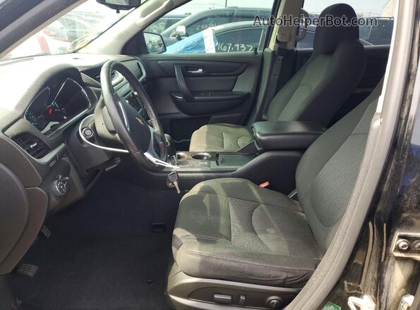 1GNKVGKD0HJ161691 2017 CHEVROLET TRAVERSE Black Vista interior delantera