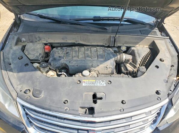 1GNKVGKD0HJ161691 2017 CHEVROLET TRAVERSE Black Vista del compartimento del motor