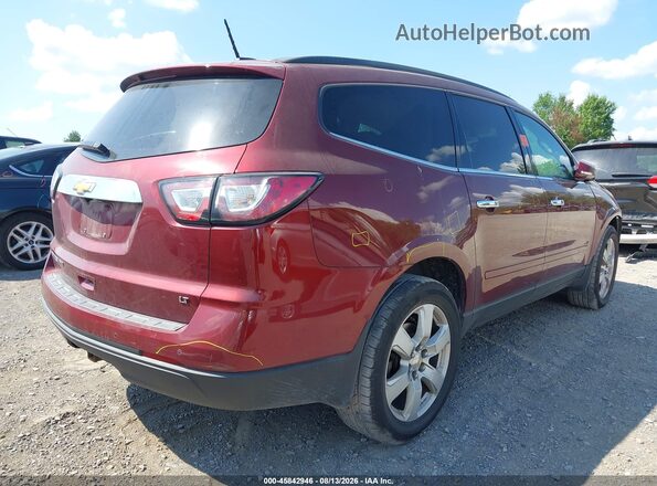 1GNKVGKD0HJ169919 2017 CHEVROLET TRAVERSE Maroon Trasero derecho