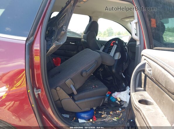 1GNKVGKD0HJ169919 2017 CHEVROLET TRAVERSE Maroon Vista de la etiqueta del VIN