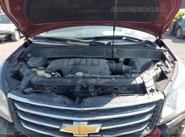 1GNKVGKD0HJ169919 2017 CHEVROLET TRAVERSE Maroon Vista trasera
