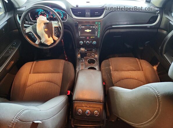 1GNKVGKD0HJ189622 2017 CHEVROLET TRAVERSE Black Widok deski rozdzielczej