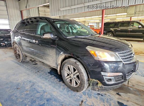1GNKVGKD0HJ189622 2017 CHEVROLET TRAVERSE Black Przód prawy