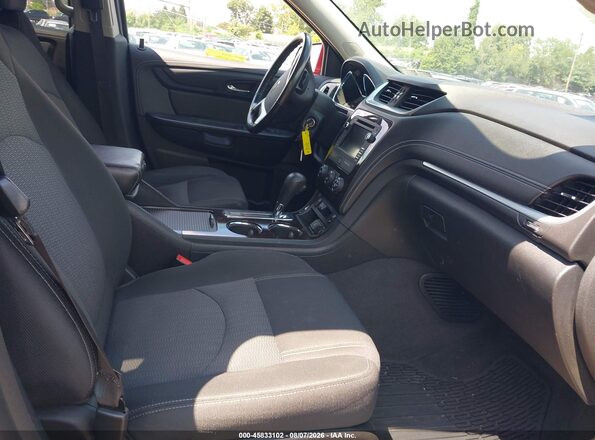 1GNKVGKD0HJ319950 2017 CHEVROLET TRAVERSE Red Front interior view