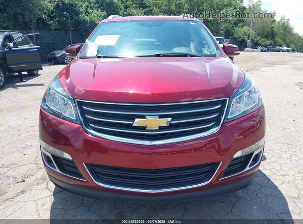 1GNKVGKD0HJ319950 2017 CHEVROLET TRAVERSE Red Front view