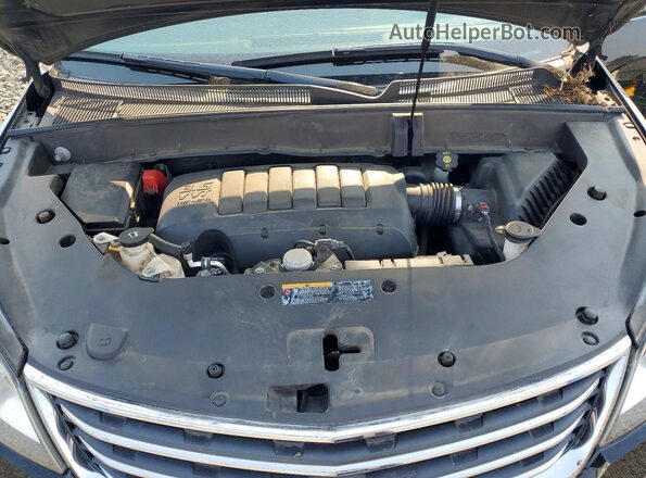 1GNKVGKD1GJ306073 2016 CHEVROLET TRAVERSE Black Vista del compartimento del motor