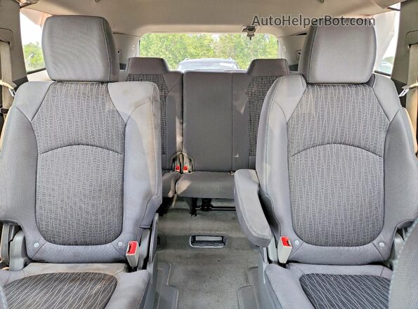 1GNKVGKD1GJ312729 2016 CHEVROLET TRAVERSE Gray Widok tylnych siedzeń