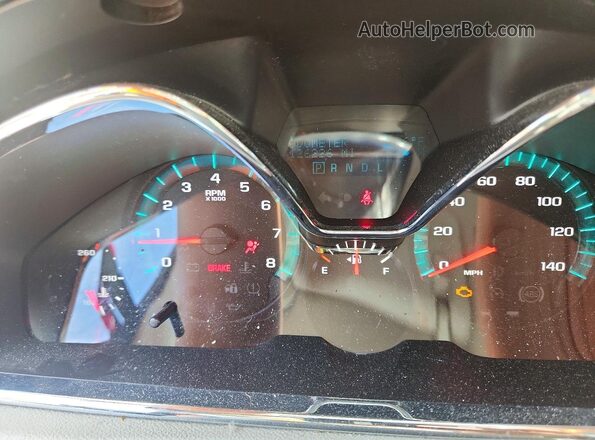 1GNKVGKD1GJ312729 2016 CHEVROLET TRAVERSE Gray Widok zestawu wskaźników