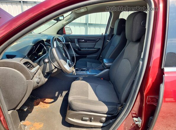 1GNKVGKD1HJ226726 2017 CHEVROLET TRAVERSE Red Front interior view