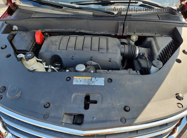 1GNKVGKD1HJ226726 2017 CHEVROLET TRAVERSE Red Engine compartment view