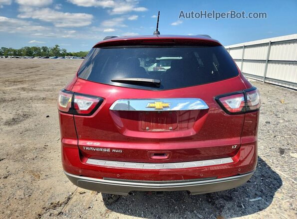1GNKVGKD1HJ226726 2017 CHEVROLET TRAVERSE Red Rear view