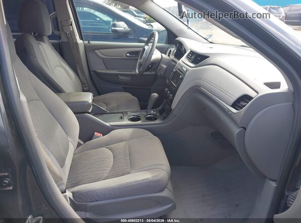 1GNKVGKD2GJ197641 2016 CHEVROLET TRAVERSE Gray Widok wnętrza z przodu