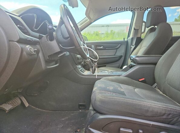 1GNKVGKD2HJ288801 2017 CHEVROLET TRAVERSE Угольный Вид салона спереди