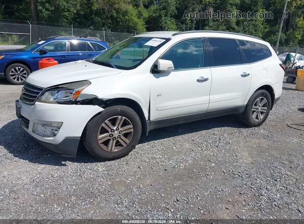 1GNKVGKD4HJ268646 2017 CHEVROLET TRAVERSE Белый Передняя левая четверть