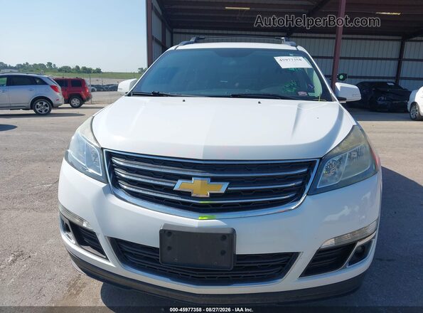 1GNKVGKD5HJ200839 2017 CHEVROLET TRAVERSE White Vista del cuadro de instrumentos