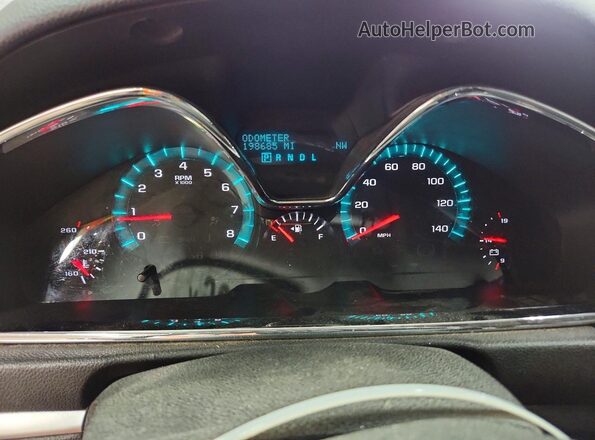 1GNKVGKD6GJ329638 2016 CHEVROLET TRAVERSE Gray Instrument cluster view
