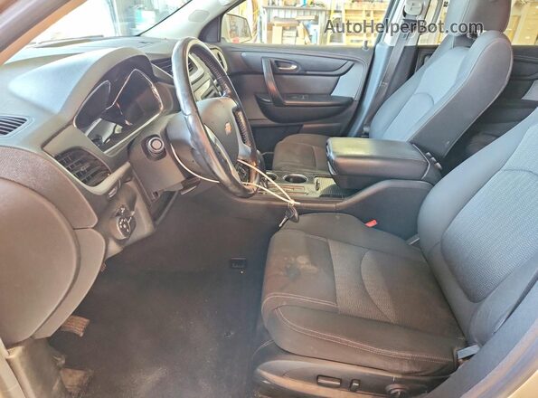 1GNKVGKD7GJ187185 2016 CHEVROLET TRAVERSE Silver Widok wnętrza z przodu