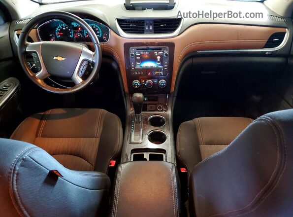 1GNKVGKD7HJ138313 2017 CHEVROLET TRAVERSE Gray Dashboard view