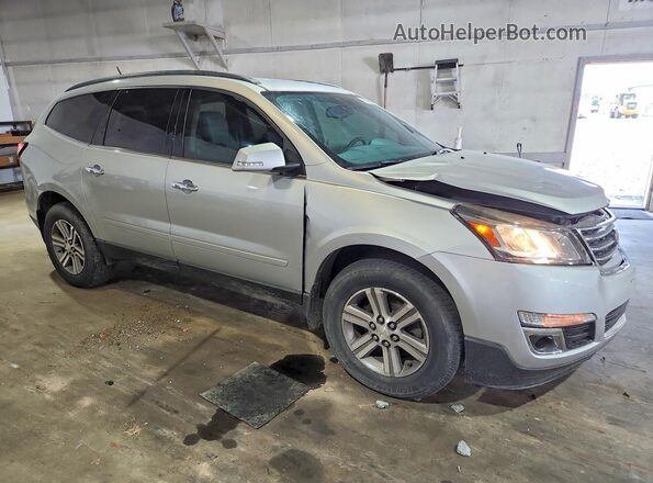 1GNKVGKD7HJ313014 2017 CHEVROLET TRAVERSE Серебряный Передняя правая четверть