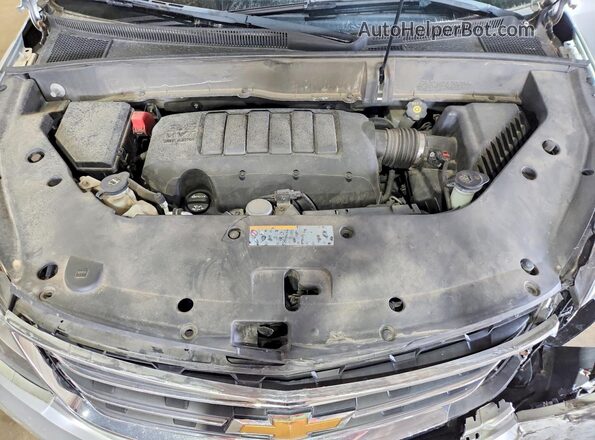 1GNKVGKD7HJ313014 2017 CHEVROLET TRAVERSE Серебряный Вид задней части салона