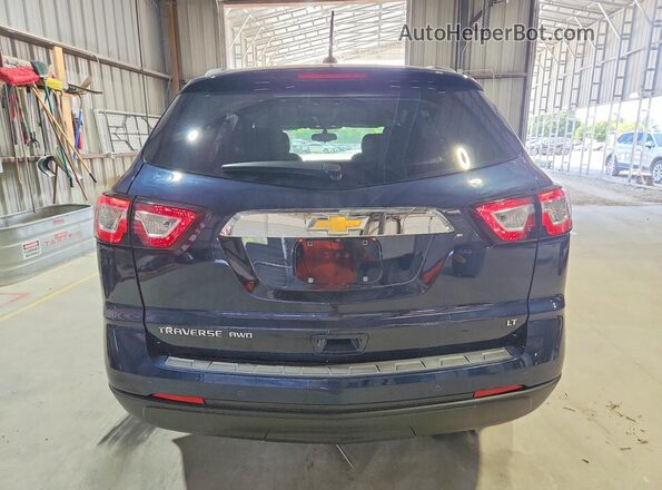1GNKVGKD8HJ185933 2017 CHEVROLET TRAVERSE Blue Rear view