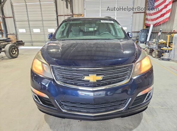 1GNKVGKD8HJ185933 2017 CHEVROLET TRAVERSE Blue Front view
