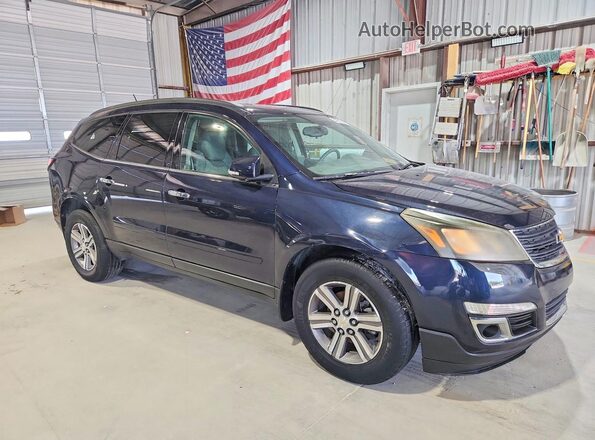 1GNKVGKD8HJ185933 2017 CHEVROLET TRAVERSE Blue Front right