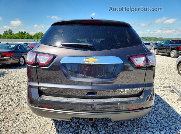 1GNKVGKDXGJ237688 2016 CHEVROLET TRAVERSE Серый Вид сзади