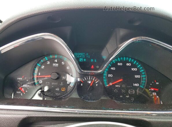 1GNKVGKDXGJ332462 2016 CHEVROLET TRAVERSE Gray Vista del cuadro de instrumentos