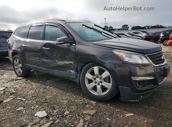 1GNKVGKDXGJ332462 2016 CHEVROLET TRAVERSE Gray Delantero derecho