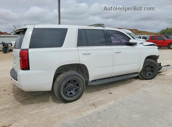 1GNLCDEC1JR306269 2018 CHEVROLET TAHOE Белый Задняя правая четверть